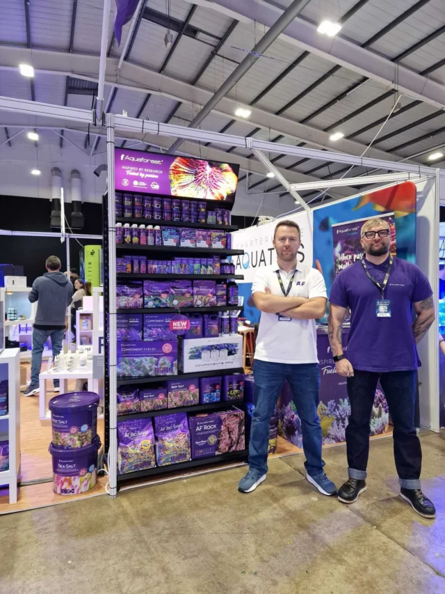 Thank you all for visiting our shared booth with @charterhouseaquatics at @aquah_uk 2025! 🇬🇧
We truly appreciate your interest in our products — it was a pleasure meeting you and talking all things aquaristics.

See you at future events! 💜