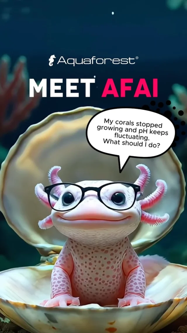 Stop the guesswork and get your reef thriving with AFAI — your personal AI aquarist! 🐠Powered by Aquaforest’s vast knowledge base, AFAI provides instant guidance for all your aquarium challenges. Whether your corals aren’t growing, your pH keeps fluctuating, or you just need clear solutions for common tank problems, AFAI gives precise, reliable advice based on real reef expertise.No more uncertainty — just actionable guidance to keep your reef healthy, vibrant, and stress-free.💜 Ready to make reefing easier? Try AFAI right now!🔗 Check the link in BIO!