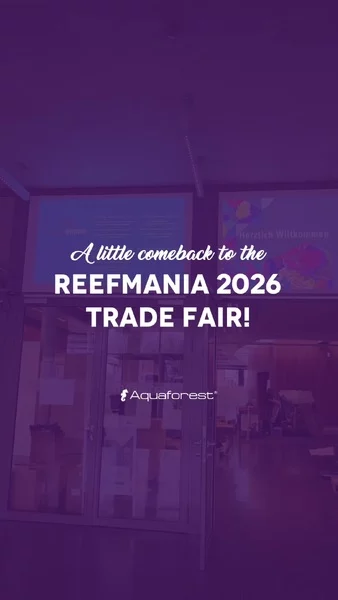 Hello Reefers! 💜

Reefmania 2026 in Stuttgart is officially over – and what a weekend it was!

Thank you to everyone who visited us at booth 104 at @reefmania.eu. It was amazing to finally meet so many of you in person, talk about our shared passion for marine aquaristics, exchange experiences, and dive deep into reef-keeping discussions.

We truly appreciate your interest in Aquaforest products, your thoughtful questions, and all the great conversations we had together. Events like this remind us why we love what we do.

Big thanks as well to our distributor @aquaperfekt for teaming up with us. We’re proud of the strong partnership we continue to build together.

See you at the next show – and until then, happy reefing! 🌊