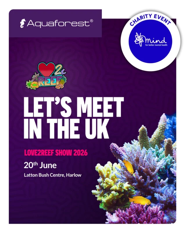 We’re excited to announce that we will be attending @love2_reef! 💜

This is a charity-focused event supporting @mindcharity – a mental health charity that works to improve mental health care, fight stigma, and provide support and information to people who need it.

There will also be a raffle during the event, with all proceeds going to Mind. One of the prizes will be our 4-in-1 filtration system – All-in Skim!

By taking part in the event and the raffle, you can support this important cause. 🫶

See you there! 👋